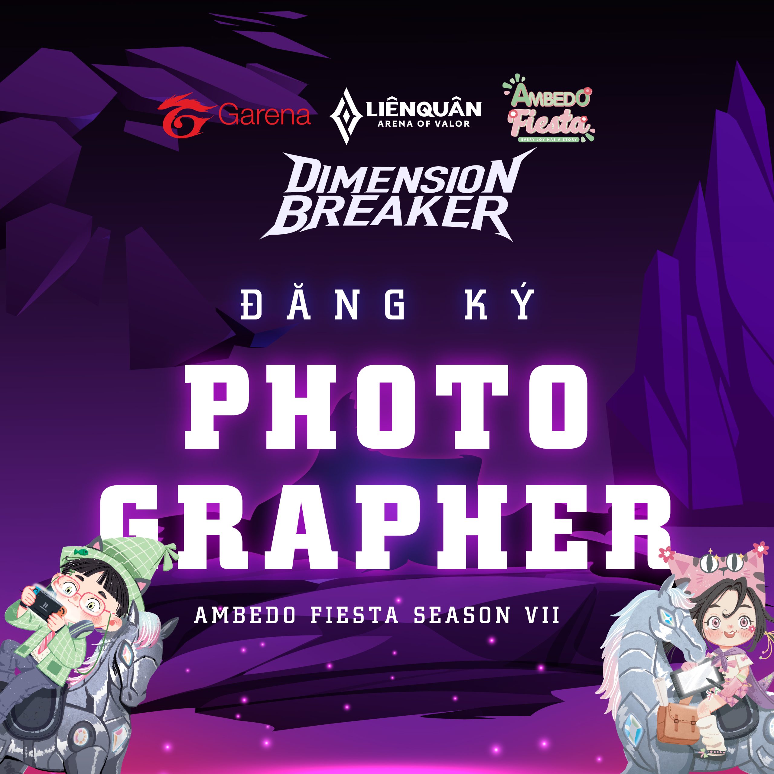 #AmbedoFiesta #AmbedoFiestaSS7 #DimensionBreaker #Grab #Garena #conventioninvietnam #HanoiEvents #ACG #Community #Anime #Comics #Game #Cosplay #TheGarden #TheGardenShoppingCenter